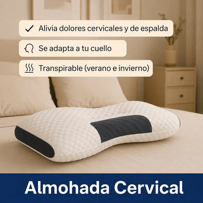 Almohada Ortopédica Cervical 😴